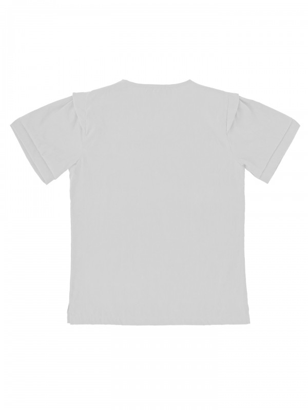 T-Shirt c/ detalhe no ombro